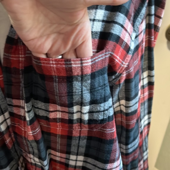 VSTR Premium Modern Nomads Wardrobe Mens Flannel Red Size XXL - Picture 4 of 6